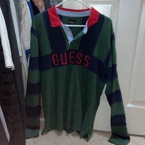 Guess collared Long sleeve